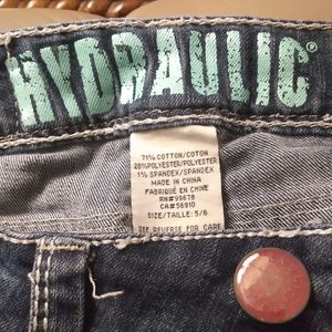 Hydraulic Jean shorts
